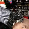 Zegarek designerski zegarki na męskie mechaniczne automatyczne lustro szafirowe 47 mm gumowe opaski zegarkowe sportowe zegarek Weng