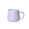Mugs Nordic Ceramic Cup Style Creative Mark With Coffee Minimalist Water Matte Milk