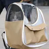 猫キャリアオリランキャリアバッグ通気性ペット小型犬バックパックトラベルスペースケージ輸送バッグ