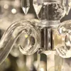 Candele Candele Luxury Crystal Candlestick Grande elegante centrotavola per matrimoni decorazione per feste decorazioni estetiche del soggiorno nordico
