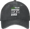 Ball Caps Soft Comfort Trucker Hat Trucking Dad Ever Classic Design Adjustable Fit Perfect For Outdoor Activities