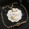 Роскошные высококачественные дизайнерские ожерелья бренда ожерелья канала Crystal Pearl