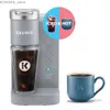 コーヒーメーカーkeurig k-icedensentialsグレーアイスとホットシングルサーブKカップポッドコーヒーメーカーY240403