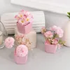 Fleurs décoratives mini plante en pot à fleurs artificielles utilisées toute l'année pour la maison de chambre à coucher bureau de bureau et décoration d'étagère