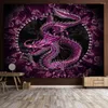 Tapestries kleurrijke Chinese draak totem decoratief tapijtgrens woonkamer esthetische kunst persoonlijkheid thuisdecoratie