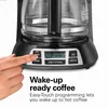 Producenci kawy Hamilton Beach Programowalne maszyn do kawy 12 szklanki stali nierdzewnej akcent Nowy 49630 Y240403