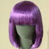 Party Supplies Fashion Women Short Bob Hair Wig Bangs Bangs Cosplay Stage Show pour bébé 13 couleurs à choisir