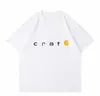 رجل tirt homme mens tshirt designer tops letter raster print كبير الحجم قصير الأكمام قميص قمصان Tee Pullover Cotton Summer Summer