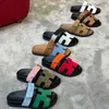 24% rabatt designer skor version familjer andra farbror tjock sula ett ord toffel svamp kakor kardborr tofflor för kvinnors sandaler