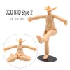 New 1/12BJD Doll Plastic Body For Doll OB11 Body Clay GSC DOD BJD Body OB Doll Body Accessories