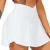 Traje de baño con falda de natación de cintura alta para mujer, traje de baño con control de barriga, parte inferior de bikini, traje de baño 240321