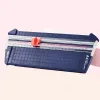 Trimmer A4 Paper Cutter Portable Rotary Paper Trimmer Diy Scrapbooking pour photo Paper Cutting Machine Machine Paper Craft Office Supplies