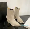 2024 stivali da combattimento corto occidentale stivali da donna di alta qualità i classici stile più venduto del marchio comodi casual e minimalista