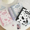 Albums IFFVGX Kawaii Cow Dog A5 Kpop Binder Photocard Collect Book Photo Album Idol Picture Card Holder Ins Student School Stationery