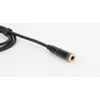 Hoofdtelefoon Audio Splitterkabel vrouwelijk tot 2 mannelijke 3,5 mm Jack Splitter -adapter met microfoon aux -kabel voor telefoon mp3 audio aux