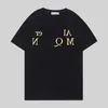 Heren T Shirts Zomer Damesontwerpers T Shirts Cotton T -mode Top Man S Casual Chest Letter Shirt Luxurys kleding Straatkleding