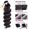 Perismoda Body Wave Bundles Human Hair Brazilian Weaving NaturalBlack34 Deal Virgin 30インチRaw 240402