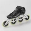 Skor 4x90 4x100 4x110 Knob Inline Speed ​​Skates 4 Wheels Shoes For Track Street Road Carbon Fiber Boot Race Patines Button Profession