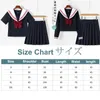 Vêtements Ensemble d'écoliers uniforme Uniforme Japonais Classe JK Uniformes Élèves Vêtements pour coréen Cosplay Sailor Suit Women Jupe S-2xl