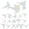 Papéis de parede Hummingbird Decorative Window Stickers Adesivos de Alerta Decalque Alerta Parede Anexo PVC Decoração estática