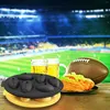 Moules de cuisson Premium Football Forme Rugby Silicone Moule de glace 6 Grille Glay Tray Bar Cuisine Gadgets ACCESSOIRES