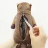 Aufbewahrungstaschen niedliche Otter Formbeutel gefüllt Baumwollstifte Hülle Handgelenk Kissen Kissen Weiche Spielzeug Plüsch Sea Animal Doll Kinder Geschenke