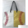 Storage Bags Foldable Handbags Baseball Tote Softball Basketball Football Volleyball Canvas Drop Delivery Home Garden Housekeeping Org Dhiah