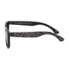 VOBOOM Wooden Sunglasses Men Black Frame Engraving Letter Handmade Polarized Lenses Eyewear VV 240402