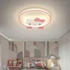 Ceiling Lights Cartoon Animals Decor Lamp For Children's Room Cute Chandelier Lighting Home Bedroom Led Light
