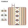 Tarka Big Size Camping Mat Thicken Picnic Pad Portable Folding Beach Madrass Outdoor Waterproof Moisture-Proof Camping Mattor 240329