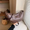 Hobo vrouwen kleine crossbody tas chic schouder dumpling casual tafelkwaad veelzijdige tote oksel aftasting dagelijkse dating portemonnee