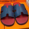 Izmiss Slippers Mens Slipper Summer Couro Estação Europeia Nova Família Desgas