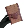 Bourgogne Sac de téléphone concepteur Sacs de sac à bandoulière pour femmes 1955 Vintage Print Sacs Woman Handbags portefeuille 240326