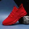 Casual Shoes Fashion Classic White Black Red Men's Outdoor Sneakers High Quality Breathable Mesh Summer Tennis