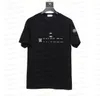 T-shirt créateur de t-shirt masculin marque de mode de mode d'été masculine Brand de manches courtes logo Coton Pure Coton Luxur