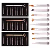 New large drill nail pen set can replace 9 Pen nail brush multi-functional full set nail pen wholesale