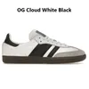 Chaussures décontractées pour hommes femmes og baskets classiques pour hommes Originals Galles Bonner Black Cream Leopard Shoe Cloud Blanc Blanc Black Argile Strata avec boîte Box Trainers Sneaker