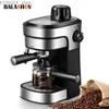 Coffee Makers Espresso machine 0.5L household and commercial semi-automatic coffee machine latte and cappuccino 800W latte EU plug Y240403