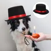 Abbigliamento per cani Halloween Proteggi per cappello da pet party per gatto da cucciolo con gattino portatile