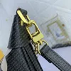 Crossbody Bags Women Designer Bags Half Moon Handbag Shoulder Bags Luxury Purses Vintage Chain Bags Underarm Baguette Bag Printed Horn Shape Crossbody Crescent Bag