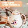 Dinnerware Sets Beverage Bottles Pour Sleeves Teapot Spout Pocket Protector Protective Silicone Covers