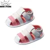 First Walkers Baby Toddler Shoes Summer Soft Bottom Non-Slip Indoor Boys and Girls Mesh 0-1 jaar oude sandalen