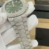 Envío gratis VVS personalizado VVS D Color MOISSANITE MECÁNICO Reloj