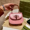 Bambu Lüks Moda Mini Tutlu Tag Lady Tote Yeni Moda Crossbody Shouler Cüzdanları Orijinal Yeşil Kutuyu Taşıyan Kadın Totes Tasarımcıları Çantalar