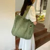 Sacchi da sera Eleganti donne con paglia Woven Borse Women Holiday Beach Commute Casual Tote Top-Handle Fashion RETRO 2024