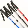 Sticks Outdoor Wanderwanderstock Camping Teleskop Stick Aluminiumlegierung Ultraleichte Antislip Trekking Poles Mountainering 53110