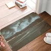 Tappeti dipinti ad olio grigio bellissimo pavimento paesaggio montano pavimenti naturali motivi per bagno cucina assorbente non slip