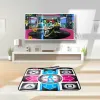 Sensoren Tanzmatte Dancing Step Dancing Mat Dance Pad Dancer Deckenausrüstung Revolution HD Nonslip Fußdruckmatte zum PC mit USB