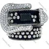 BB Belt Men Women BB Simon Belt Luxury Designer Belt Retro Needle Buckle Belt 20 Color Crystal Diamond 897