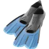 Acessórios Cressi Agua Barbatanas Curtas Natação Treinamento Snorkeling Flippers para Adultos Azul Preto